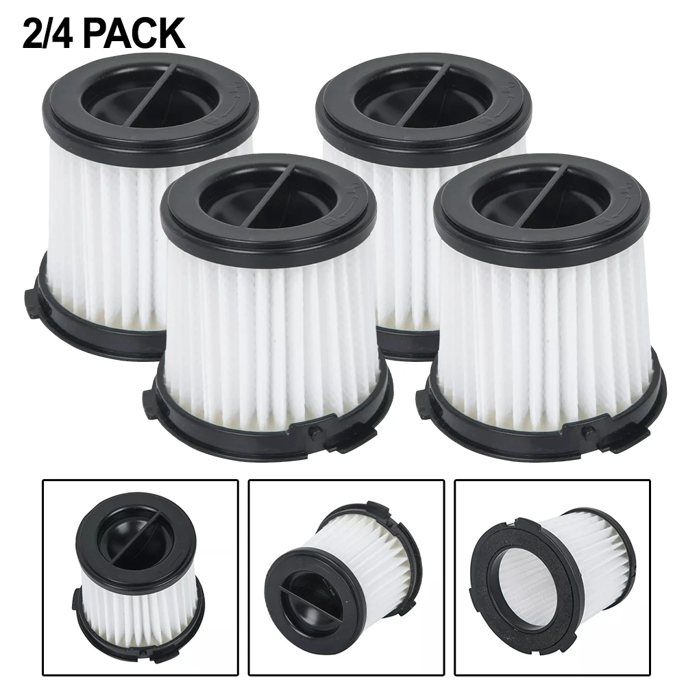 2/4pcs Filter For WORX WX030/WX030.9 CUBEVAC Vacuum Cleaner Filters Household Cleaning Tools Replacement WA6077 HEPA Filters