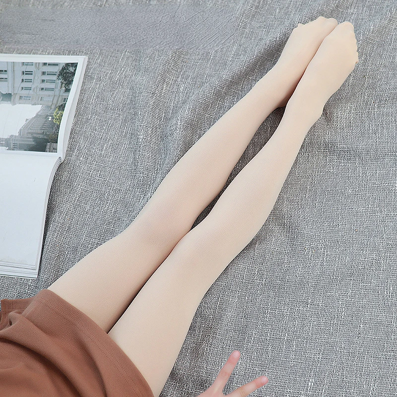 Velvet White Stockings, Thin Children's Dance Socks, High Elasticity Pantyhose