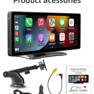 BQCC-Radio Automotive Universal Multimedia, WiFi-Video-Wiedergabe, drahtloser Carplay-Bildschirm für Apple oder Android, 10.26 auf dem Bildschirm 10 Hauptverkaufsauto Radios - №1