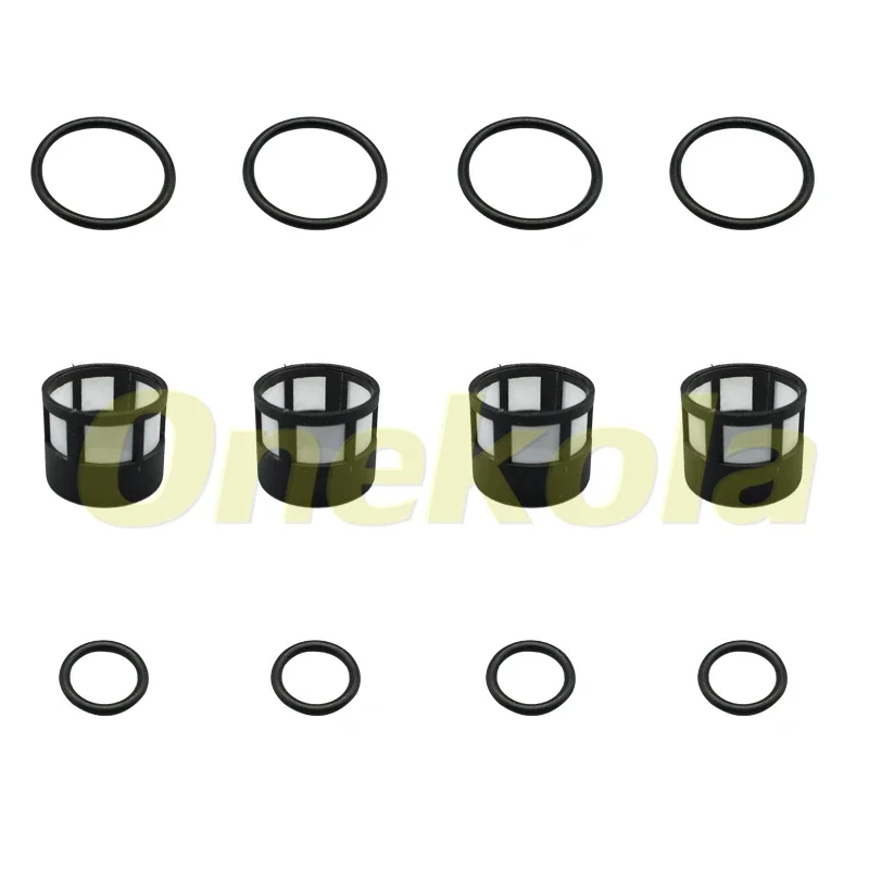 Zestaw naprawczy wtryskiwaczy paliwa Filtry Orings Uszczelki Przelotki do NISSAN SUNNY ALMERA N15 PRIMERA P10 100NX 1.6 GE16DE JS50-1