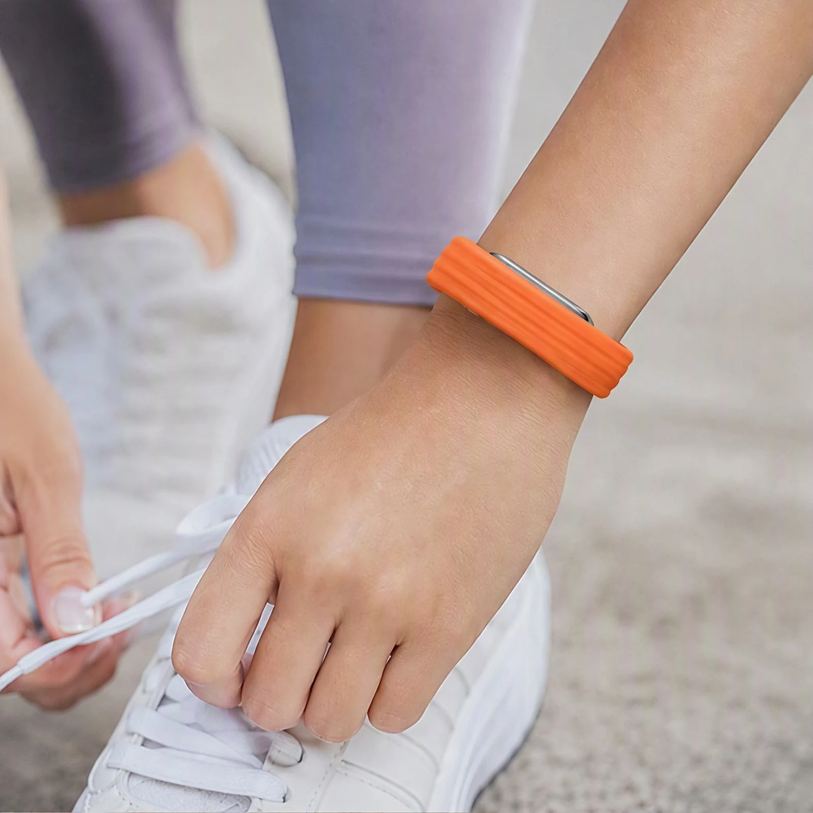Daily Wear Band for Hume Band 2.0 Soft Silicone Sport Strap Slim Sweat-Proof Adjustable Lightweight