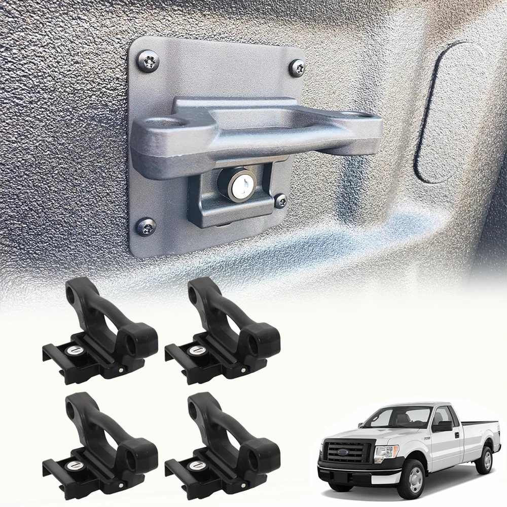 

Truck Bed Tie Downs For Ford F150 F250 F350 Raptor 2015-2021 Tie Down Anchors Replace# FL3Z-99000A64-B FL3Z-9928408-AB