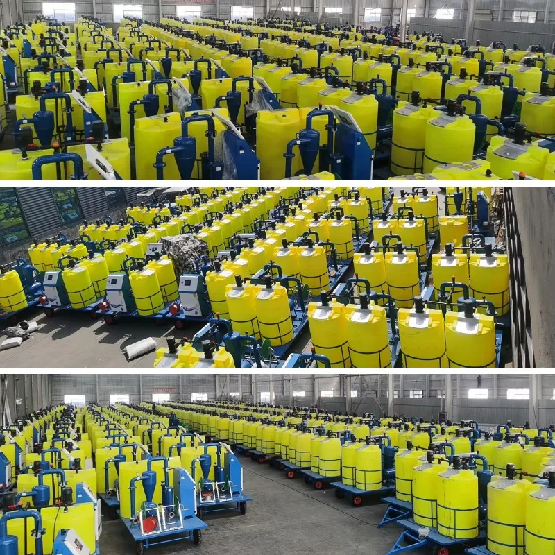 Mobile integrated water and fertilizer machine, agricultural drip spray irrigation, filtration, and application