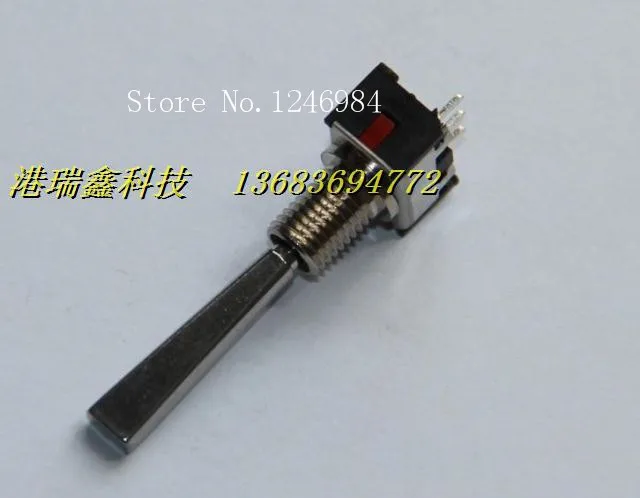 [SA]PFD-1BFLP flying model aircraft single pin 3 feet 3 files M6 long flat handle small toggle switch Deli Wei--20pcs/lot