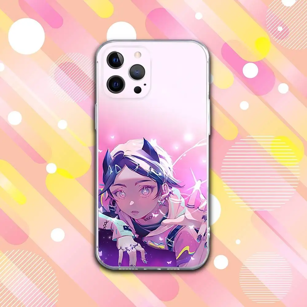 เคสโทรศัพท์ C-Clove Game Valorant สำหรับ iPhone 17,16,15,14,13,12,11 Pro,Max,Plus,X,XS,XR,SE4,E Mini แบบใส นิ่ม