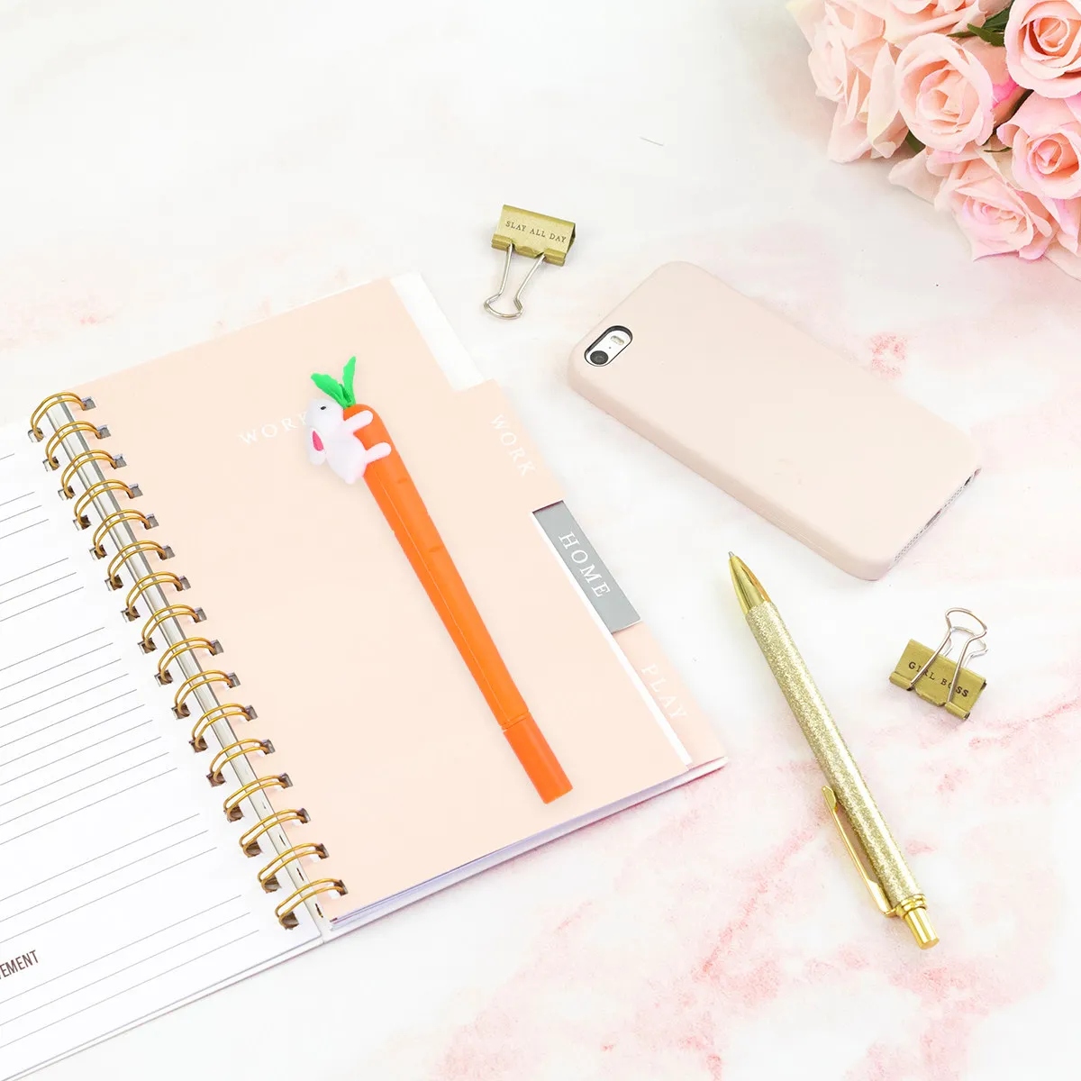 

20 шт. гелевых ручек в форме кролика, 0,5 мм, с тонким наконечником, для плавного письма, милые мультяшные ручки для студентов, для заметок в классе, незаменимые принадлежности