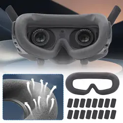 New Drone Goggles Face Plate Replacement Kit For DJI Avata 2 Goggles 3 Face Mask Cover Drone Flight Glasses Sponge Foam Eye Pads