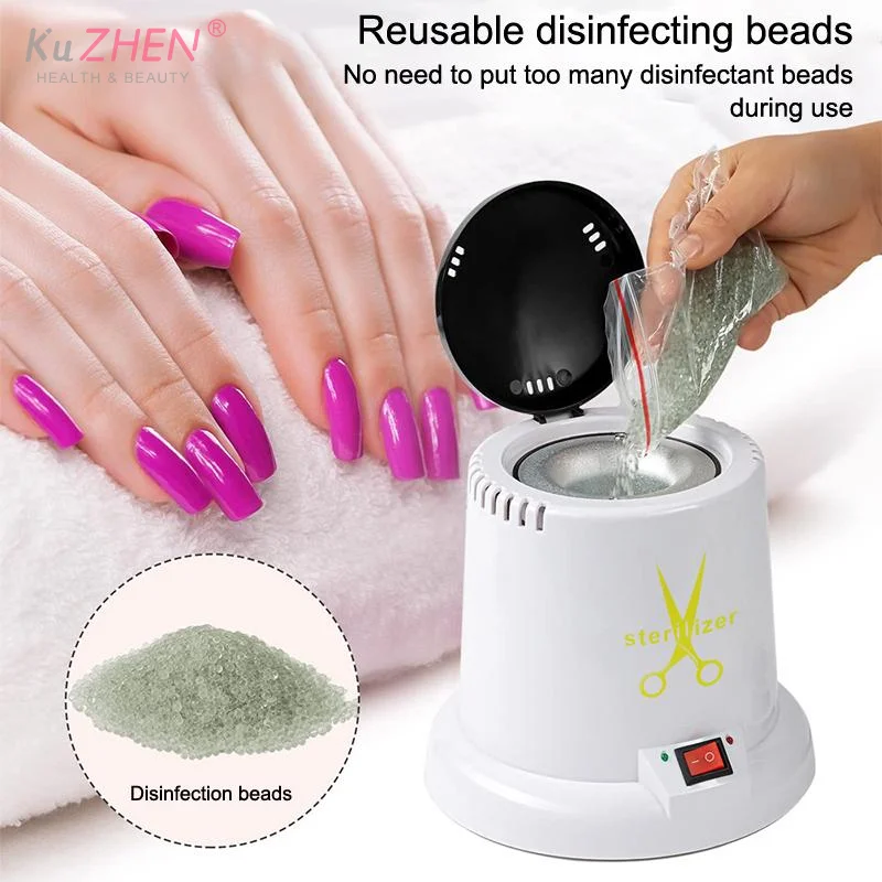 Nail Tool Sterilizer For Esthetician Disinfection‌ Machine Metal Nail Art Tools Haves Autoclave Sterilizers High Temperature