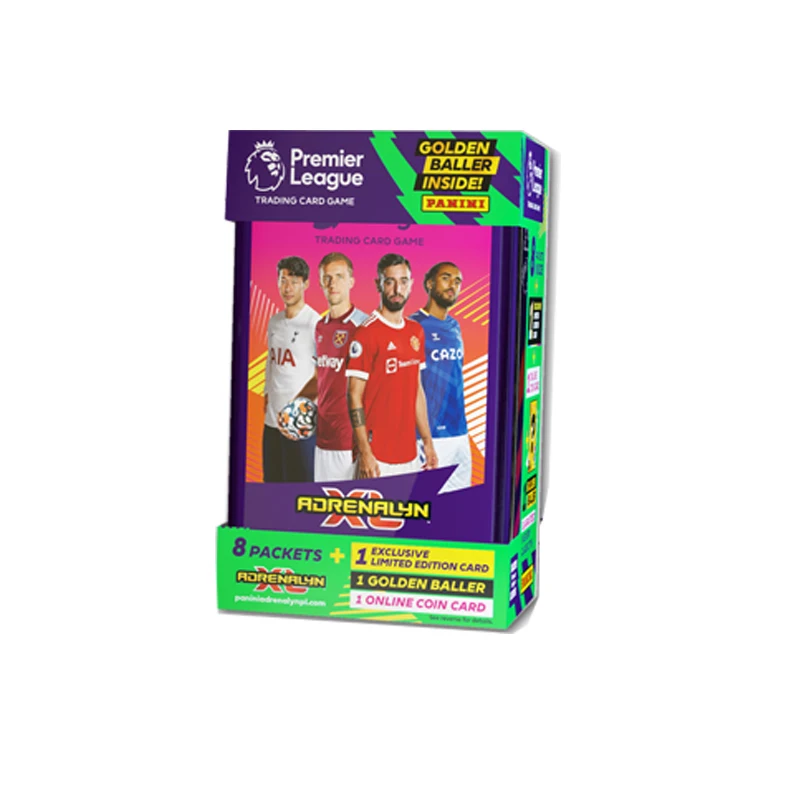 Panini 2021/22 Adrenalyn Xl Official Genuine Football Star Blind Box Rare Game Toys Collection Card Christmas Birthday Gift