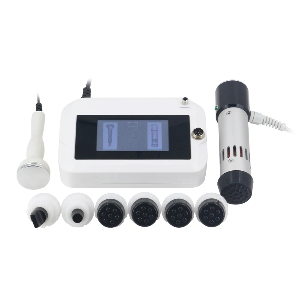 Shockwave Therapy Machine For Pain Relief Body Massage 300MJ Shock Wave Instrument With 7 Heads 1mhz Ultrasound Device view 6
