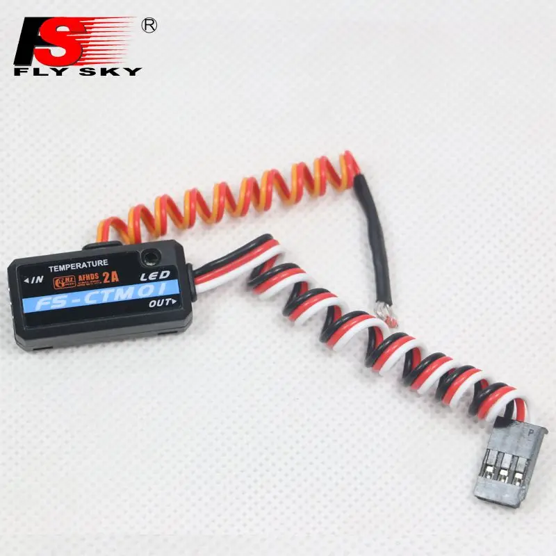 FLYSKY Mini RC Temperature Sensor Module, -40~250℃, FS-CTM01 for RC Aircraft & Multirotors