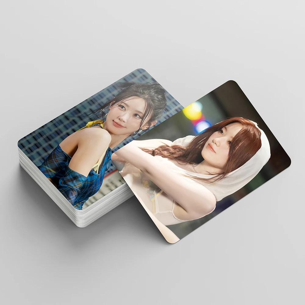 55Pcs/Set Kpop GIDLE INEVER DIE Lomo Cards (G)I-DLE Album Girls I Burn Photo Card Postcard Fans Gift