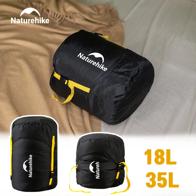 Naturehike Kompressionsbeutel 300D Ultraleichter Wasserdichter Schlafsack-Aufbewahrungsbeutel Multifunktionaler Reise-Schlafsack Kompressionsbeutel S