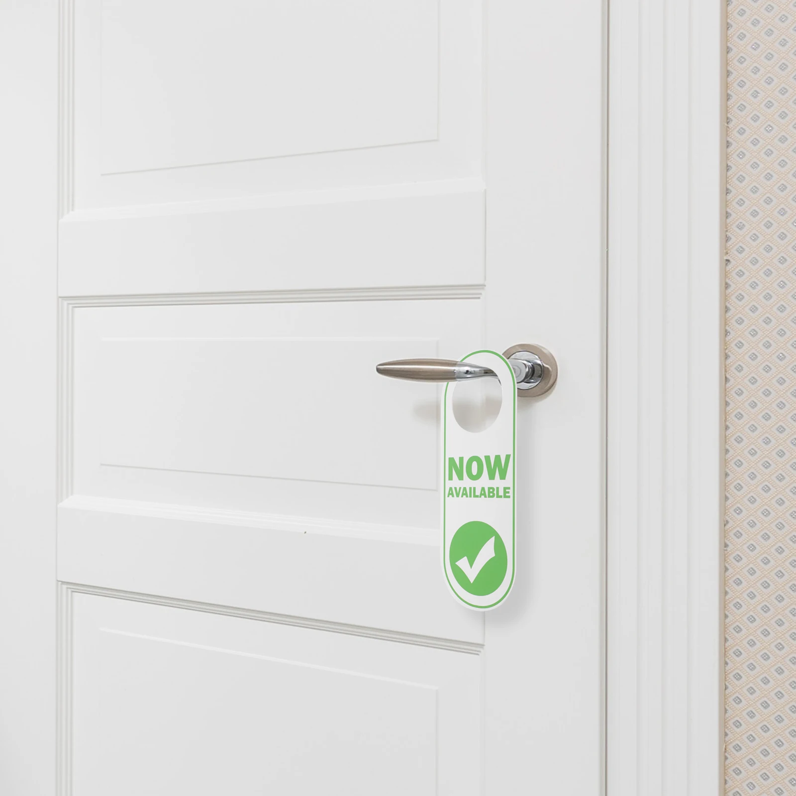 

Do Not Disturb Sign Double Sided Pvc Door Hanger Hotel Office Door Knob Tag Hanging Board Decorative Sign