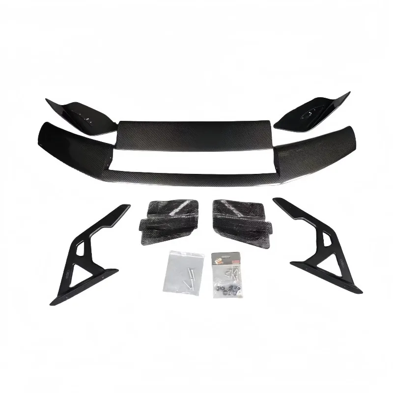 Modified Carbon Fiber Large Spoiler for Track Version AD Model M3/M4/M5/M6/M2 Series Sedan Car with Bracket