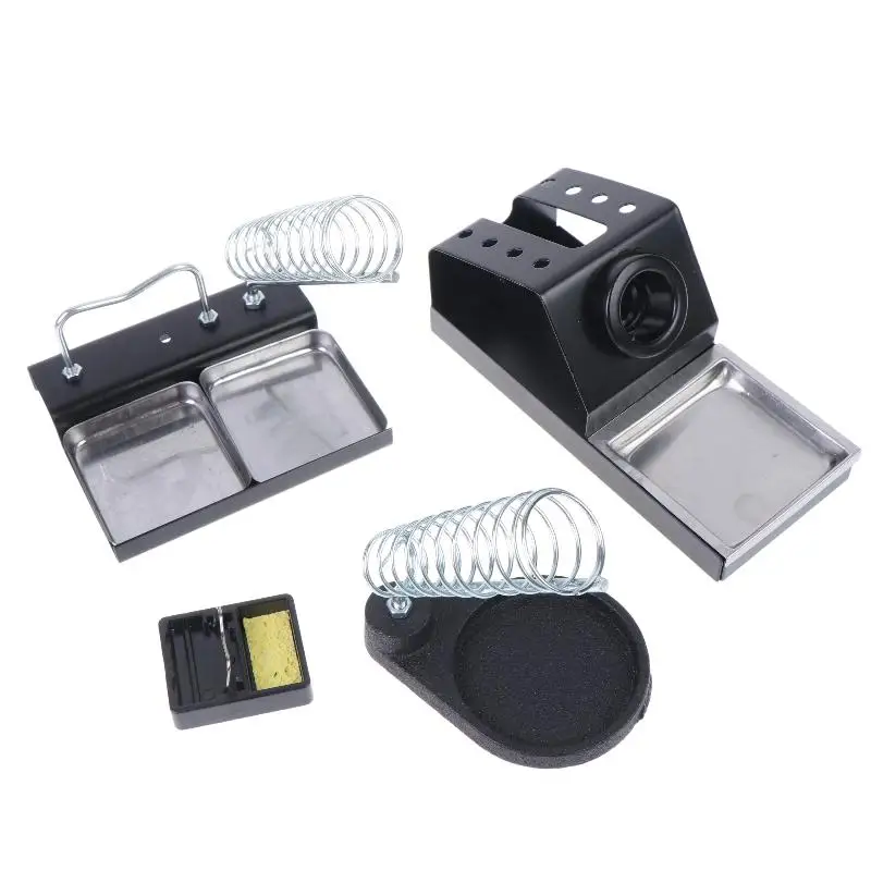 Hot Sale Soldering Iron Holder Metal Spring Stand Multi Function Solder Support Base For Welding Repair DIY Handwork Tool Use