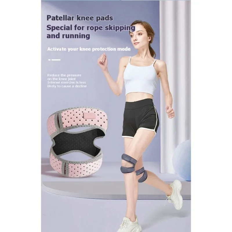 FSTE-Unisex, One Size Fits All-Compression Knee Brace For Sports-Breathable, Shock-Absorbing Design