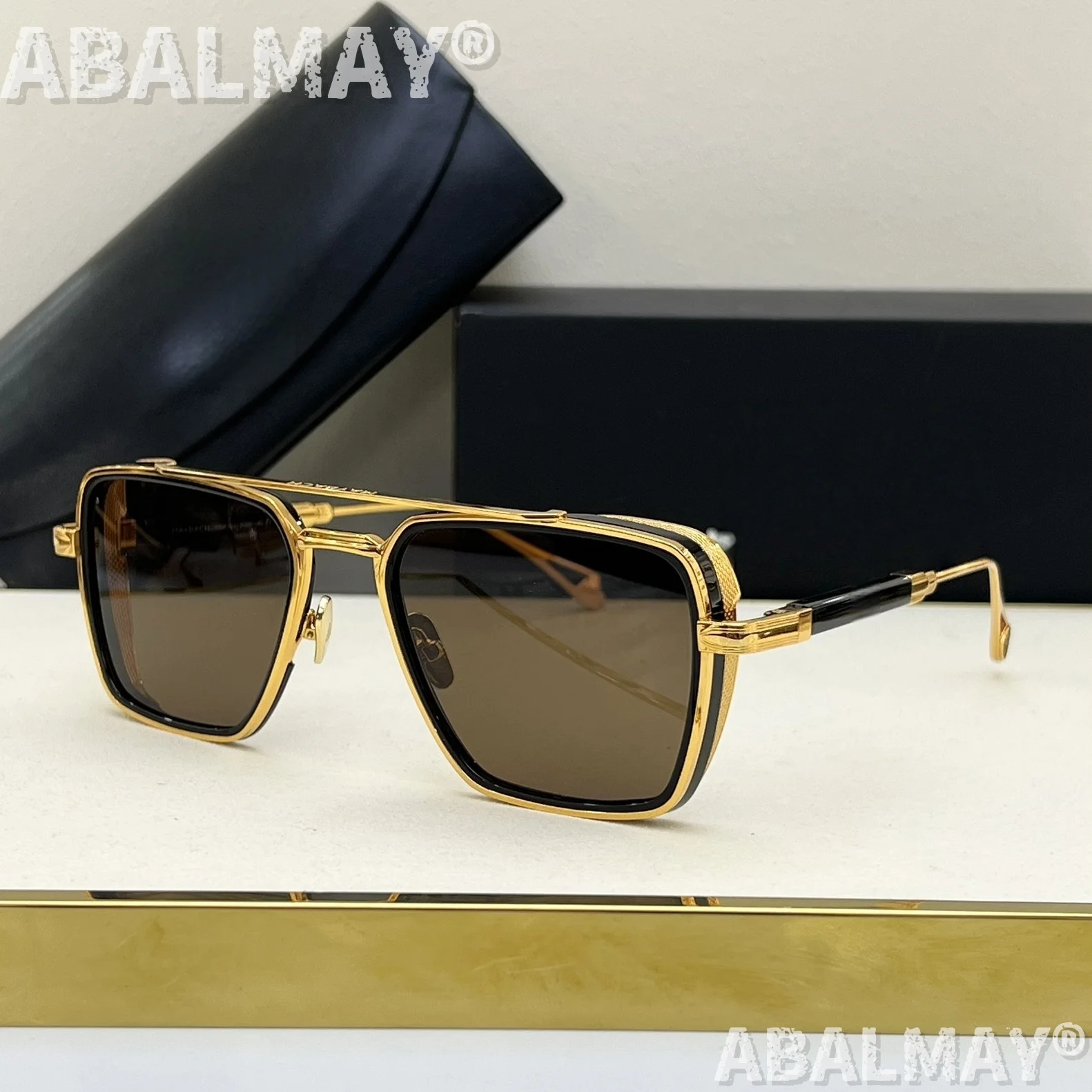 THE PADKYLOB I Top High Quality Sunglasses for Men and Women Style UV400 Retro Fashion Special Design Sun Glasses with box