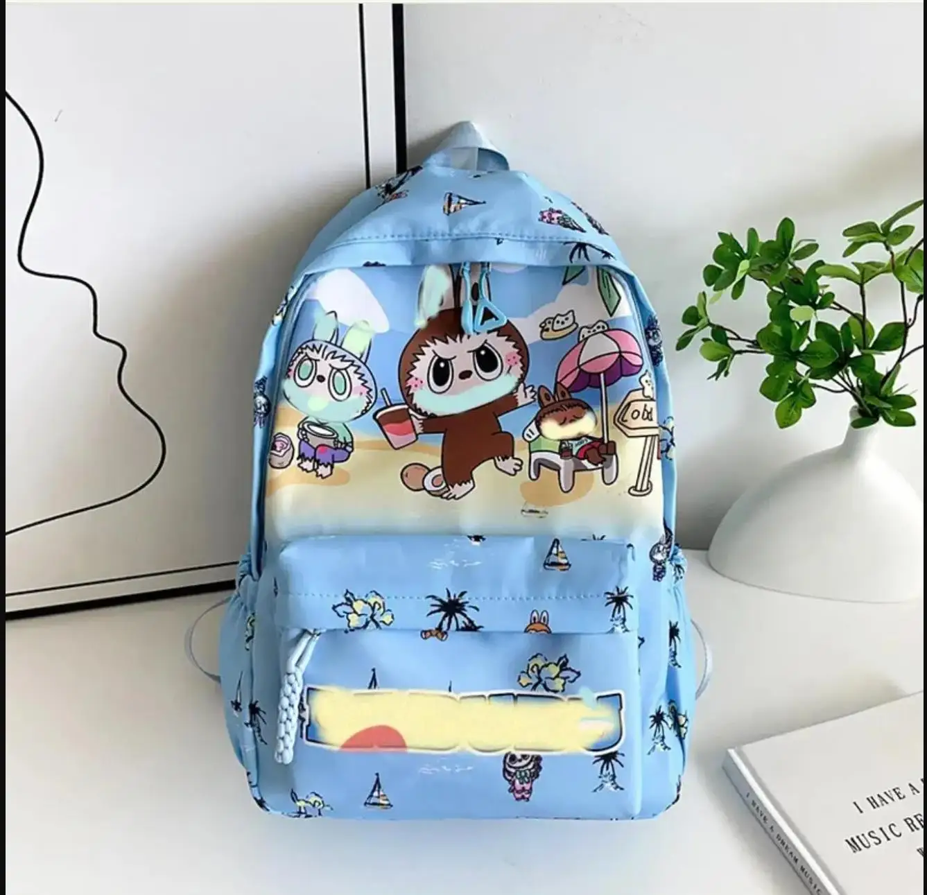 

girl Miniso kids Backpack for 12labu Travel Storage Bag Schoolbag Primary Secondary School Students Cartoon Fashion Cute boy