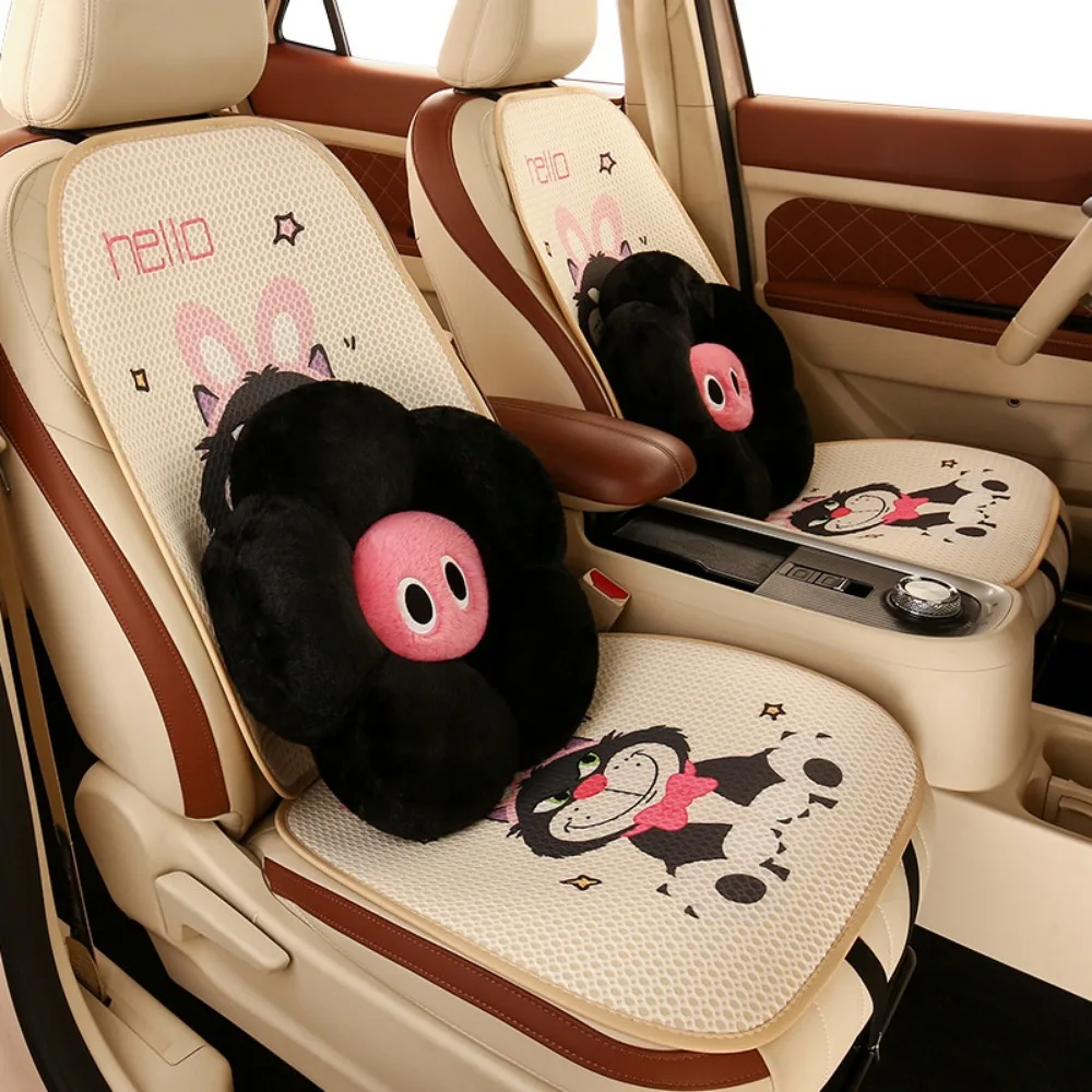 Cuscino del sedile antiscivolo per auto protezione dello schienale Disney Lucifer Anime Cartoon Cute Car Seat Decoration accessori interni