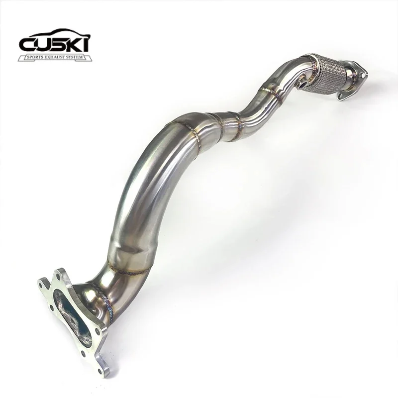 Stainless Steel Automotive Exhaust Parts For Honda Fit GE8 1.5 2008-2013 Exhaust Manifold Exhaust Modification Accessories