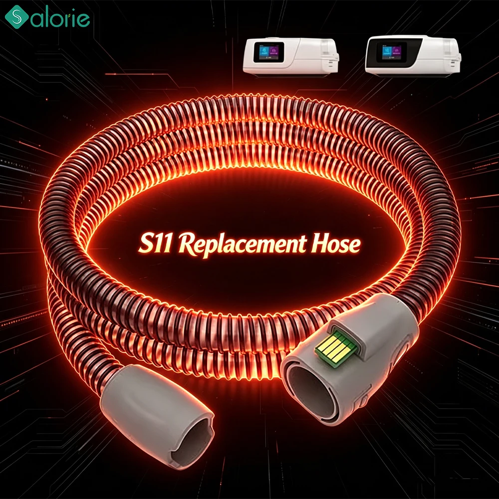S11 Replacement CPAP Heated Tube Compatible with Airsense 11 & Aircurve 11 1.8m CPAP Heating Hose for Sleep Apnea Machine