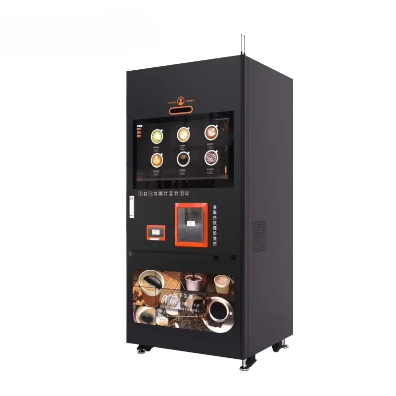 Ice Iced Coffee Vending Machine Fully Automatic for Business