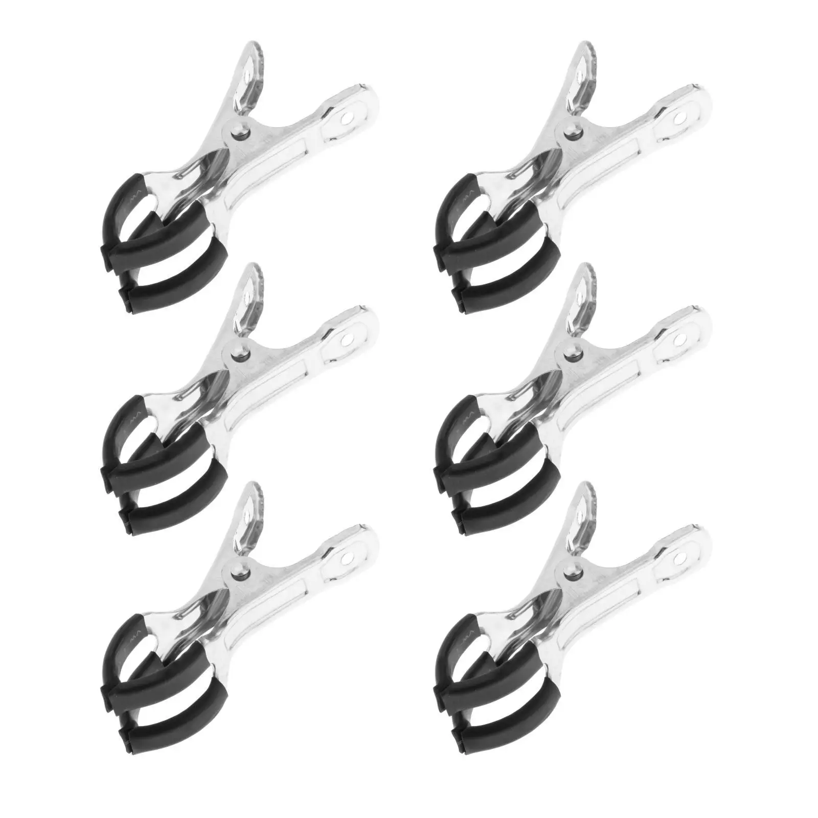 6pcs Clarinet Repair Cushion Clip Indent Clip Replace Pads Tools Parts