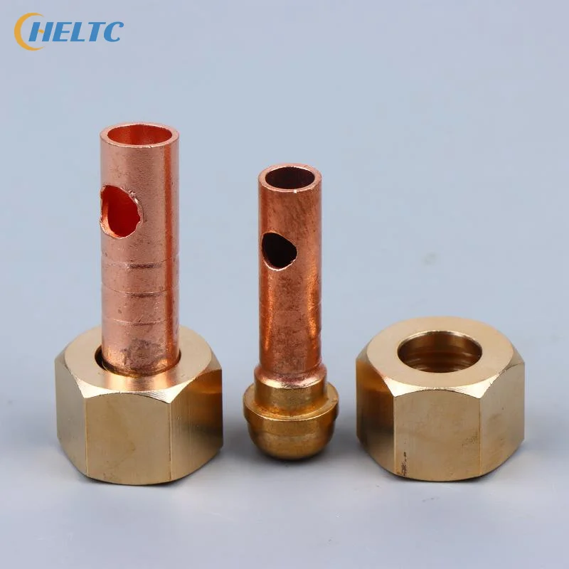 1/2PCS QQ 150A Welding Torch Power Cable Connector 8/10mm Nut, Efficiently Repair And Maintain Your Torch With This Connector