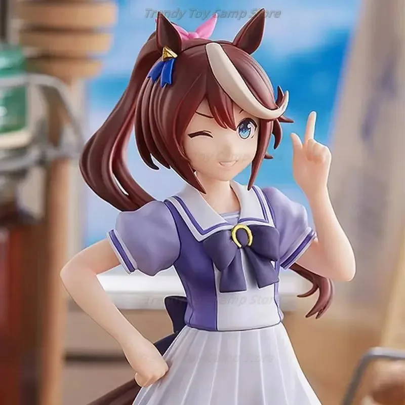 

Spot GSC POP UP PARADE Horse Racing Niang Gold Boat White McQueen Donghai Emperor Uniform Ver Handmade Gift