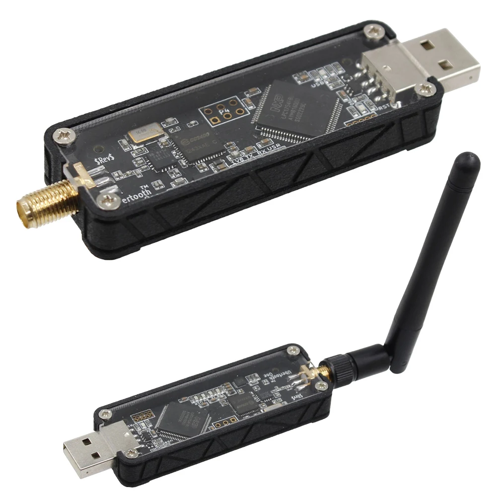 Ubertooth One Wireless Development Platform 2.4 GHz Transmit Receive BT Protocol Analysis Open Source Device Supports BLE