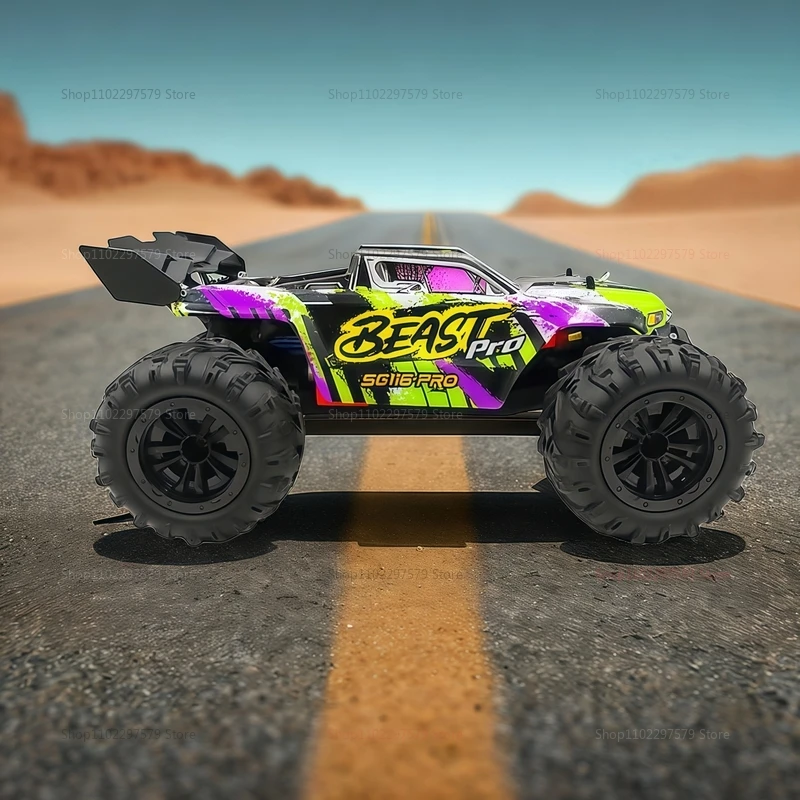 جديد SG116PRO/MAX 1:16 مقياس سيارة التحكم عن بعد 80 كم/ساعة فرش الدفع الرباعي على الطرق الوعرة الانجراف سباق السيارات للأطفال والكبار