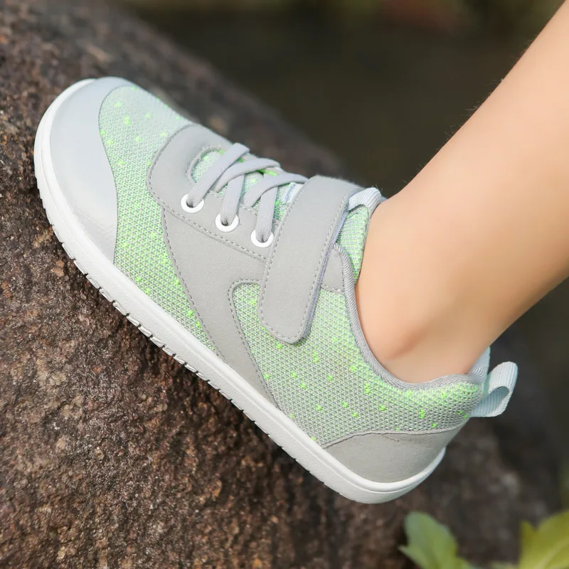 

Уличная детская повседневная обувь, походная обувь, босиком, для мальчиков и девочек, профессиональная, широкая, прочная обувь, спортивные кроссовки со скакалкой