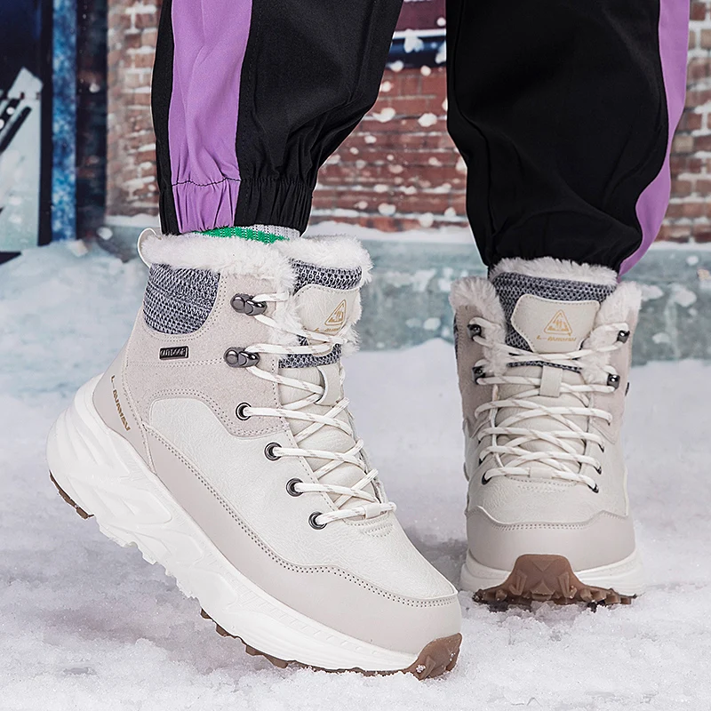 

Trendy Outdoor New-Style Warm Snow Boots: Thick-Soled, Fashionable Casual & Comfortable Sports Shoes