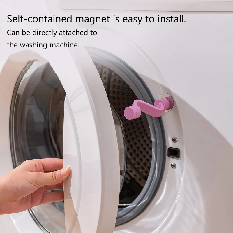 Front Loader Washer Door Prop Magnetic Safety Stopper For Keeping Washer Dry Door Holder Dryer Accessory