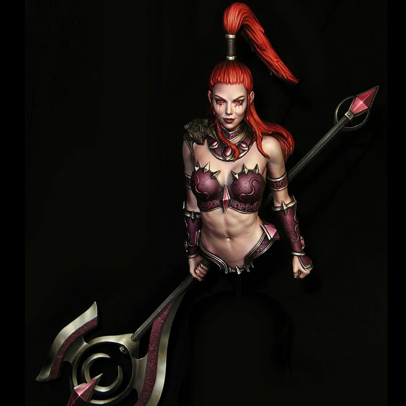 

1/10 фигурка бюста из смолы, неокрашенный комплект модели, Fantasy Night Warrior Sonia, в разобранном виде и неокрашенный GK