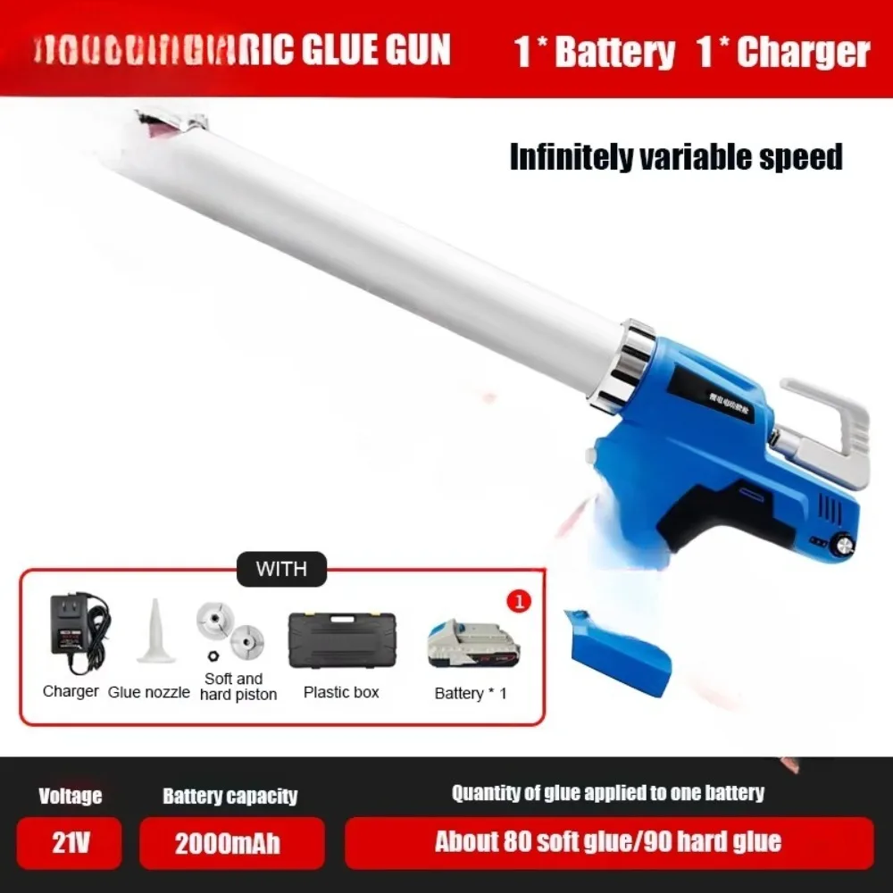 Electric Caulking Sealing Cordless Portable Glass Hard Rubber Sealant Sealing Caulking Filling Tool