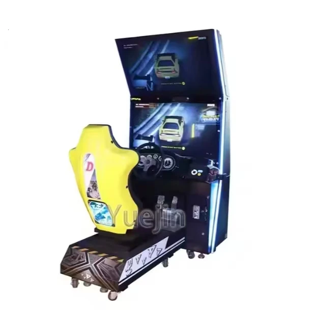 Dual Screen Emulator Arcade Video Racing Game Console 3D Racing Game Excluding Freight