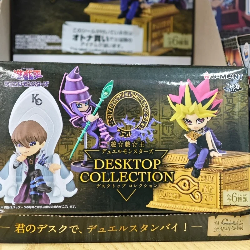 

Re-Ment Anime Yu-Gi-Oh! Chaos Form Blue-Eyes White Dragon Action Figure Desktop Decoration Model Doll Toy Kids Birthday Gift Toy