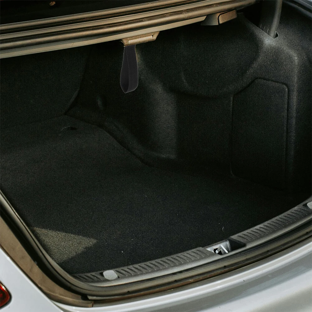 

2pcs Trunk Pull Cover Strap Nylon Material Car Interior Accessory For Utilization Automotive Cargo Straps Vehicle
