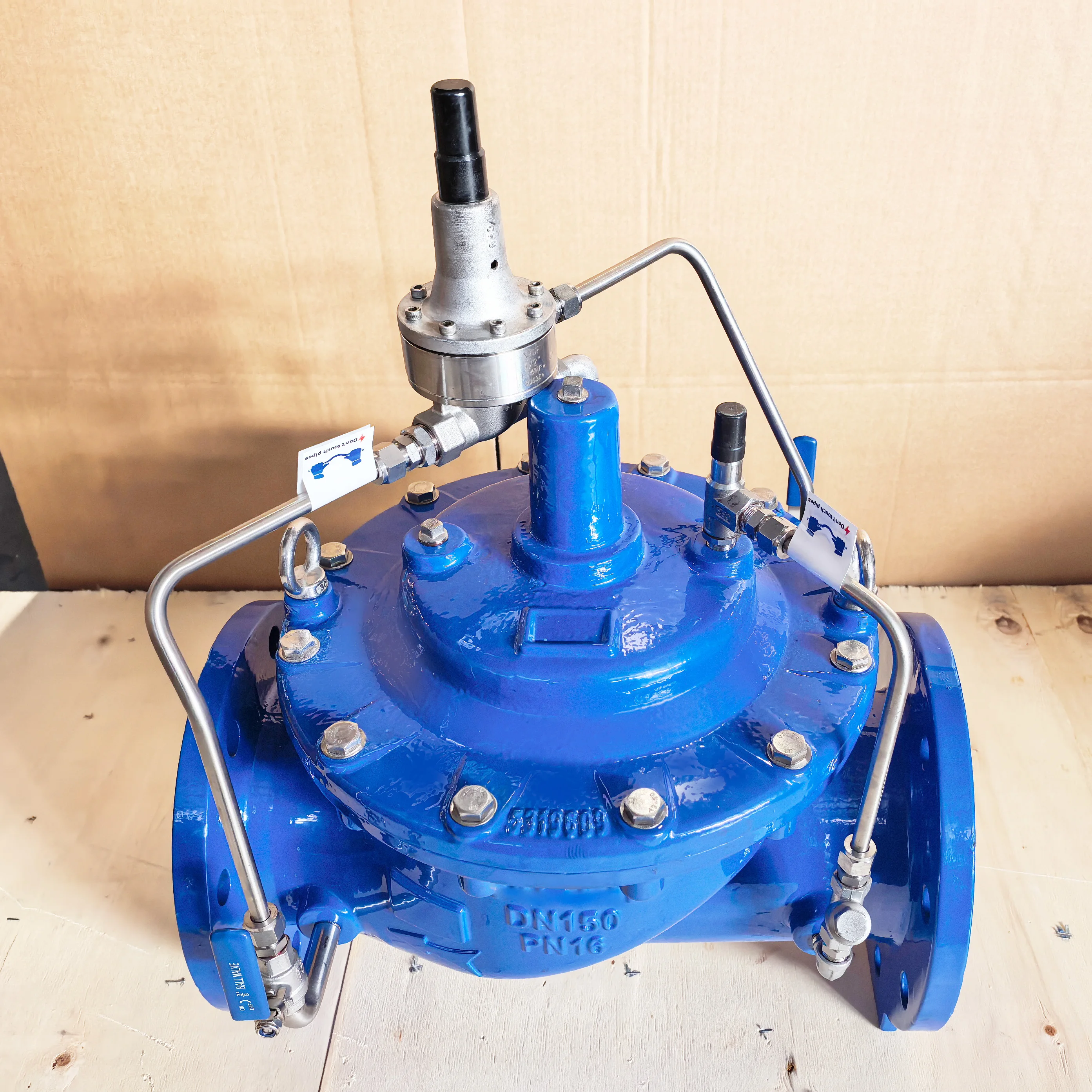 

Customizable Hot Sales DN150 6" DI Flange Control Valve Pressure Relief Valve