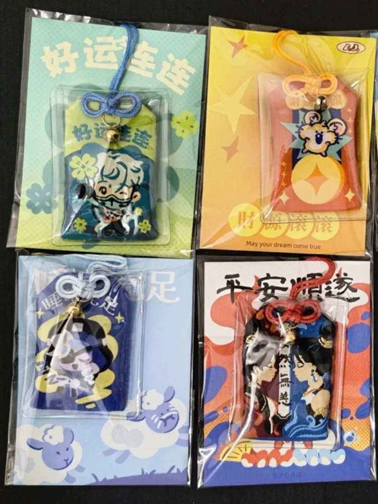 Doujin Merch Ow Characters Kiriko Anran Wuyang Ana Hammond Mizuki Omamori Charm Pendant Hanging Ornament Collectible Toy Gift view 3