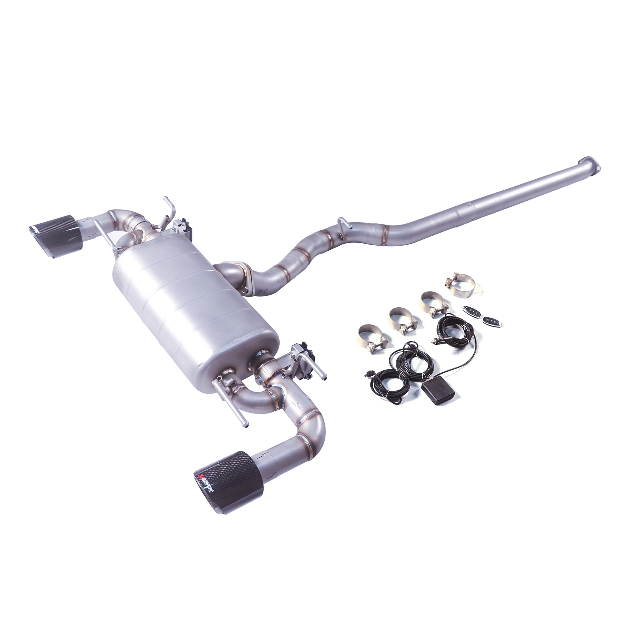 

[Custom product] For the 2022-2025 Subaru BRZ 2.4L Catback 304 stainless steel performance steerable exhaust system muffler
