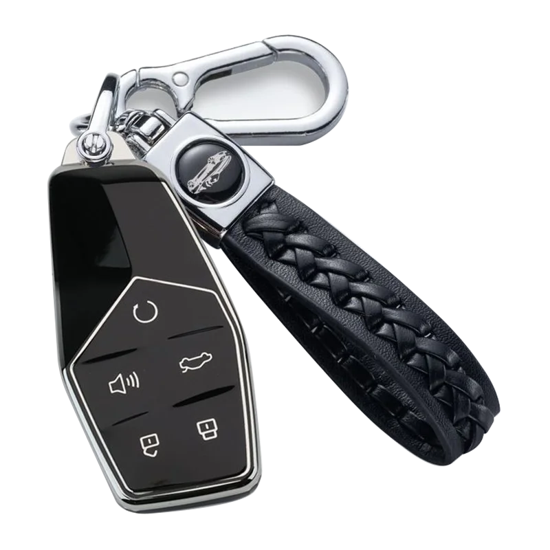 

Car Key Case Fob for MG One 2022 2023 2024 Remote Protection Cover Bag Shell Keychain Housing Ring Holder Interior Accessories