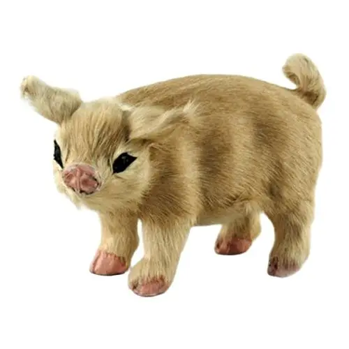 free shipping lucky charm small artificial pig  decoration mini  toy