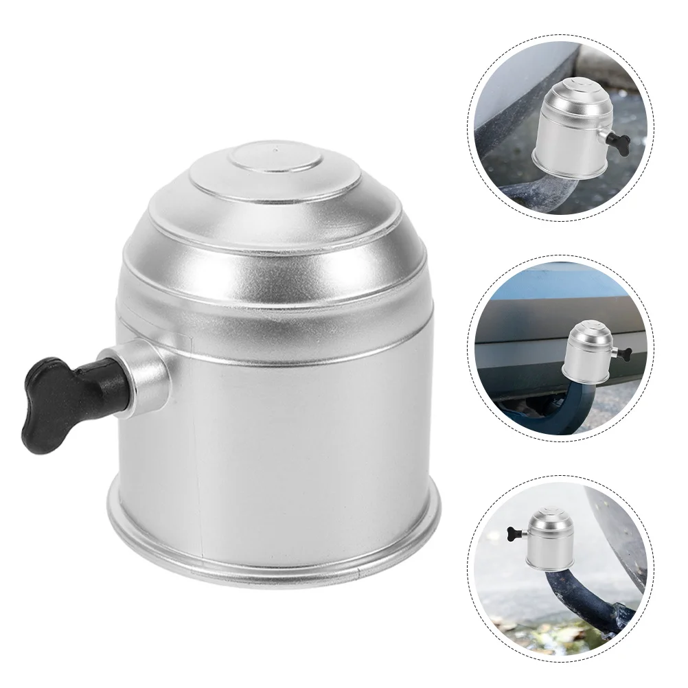 

2Pcs Universal Tow Ball Cover Durable Plastic Trailer Hitch Protector Weatherresistant Secure Locking Mechanism Rv Truck