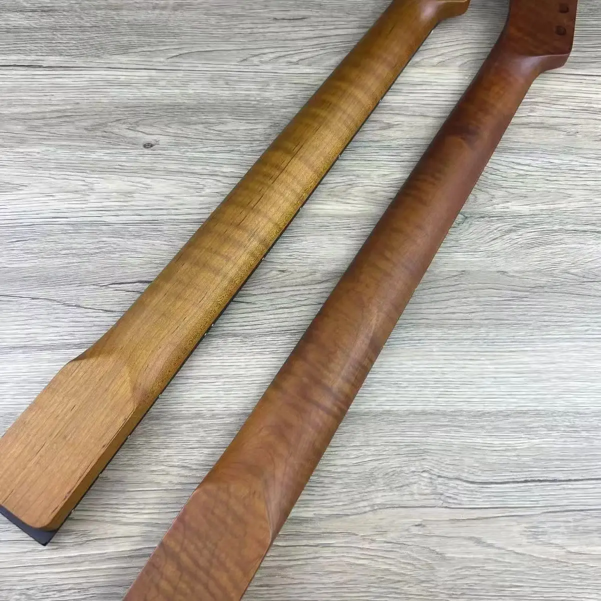 roasted-maple-guitar-neck-rosewood-fingerboard-22-frets-255-scale-length-56mm-heel-width-for-custom-diy-guitar-build