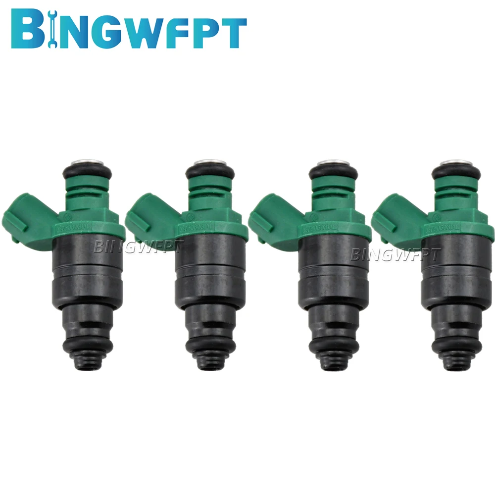 4X 100% Working Fuel Injectors For AUDI A3 8L 8L1 Seat 1.6L 8V Skoda For VW Golf Bora 037906031AL 037 906 031 AL