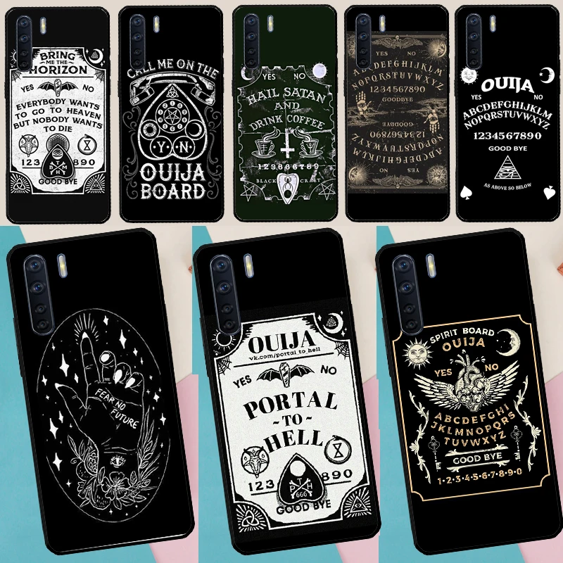 Ouija Board For OPPO A5 A9 A31 A53 2020 A83 A91 A93 A15 A3S A5S A54 A74 A94 A52 A72 A53S Phone Cover