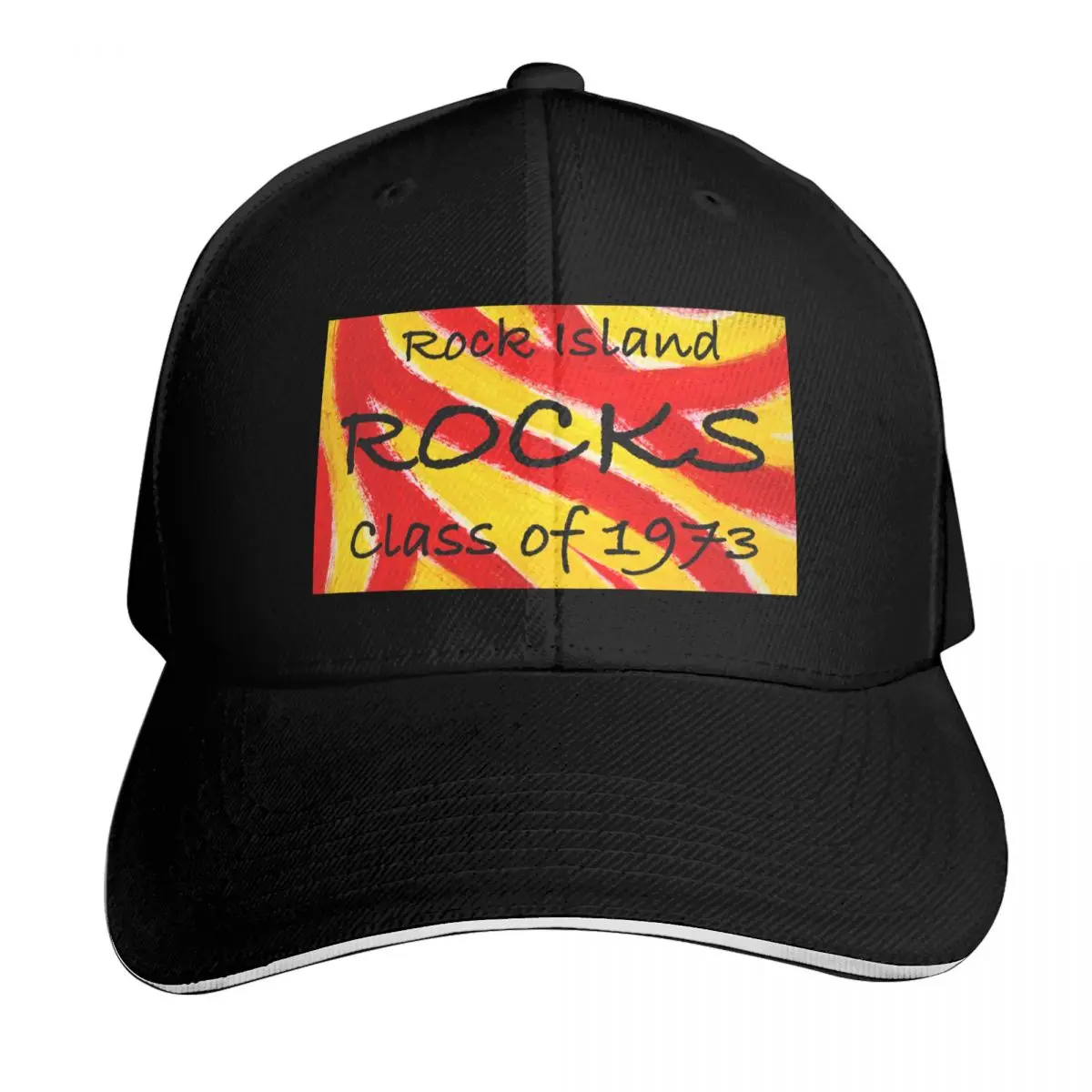 

Rock Island Rocks Class of 1973 Baseball Cap Beach Bag Sun Cap birthday hiking hat Women's Hats For The Sun Men's